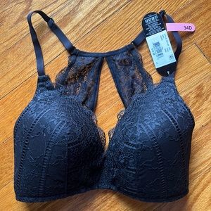 Sexy Lace No-Underwire 34D Bra (New)